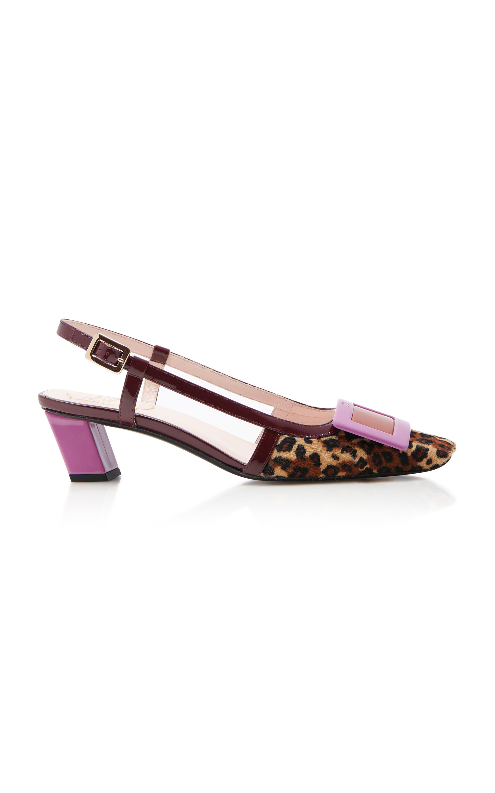 BV Ponyhair Slingback Pumps