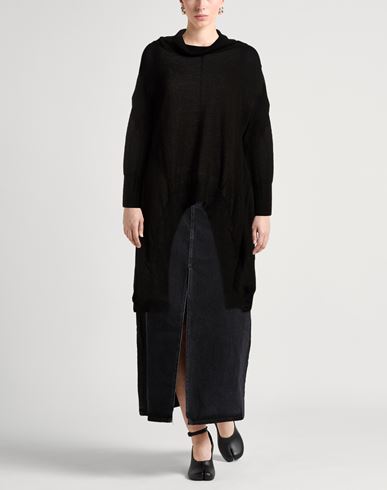 Woman Turtleneck Black Size S Acrylic, Polyamide, Mohair wool