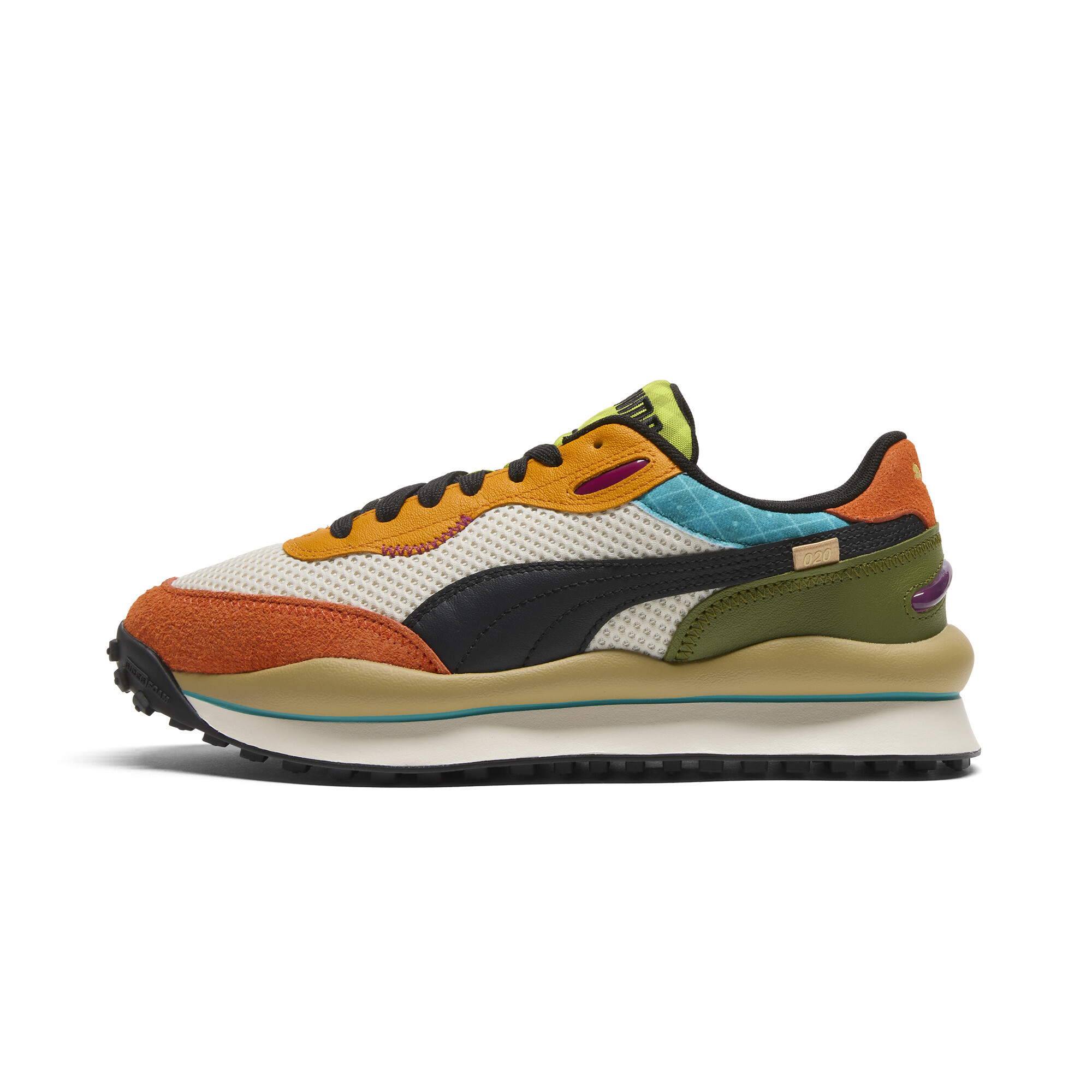 PUMA Style Rider Hyper Prep Sneakers in Beige