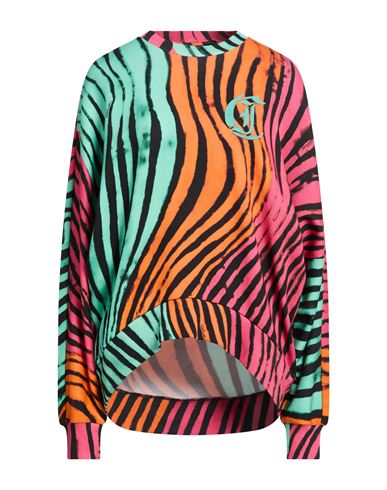 Woman Sweatshirt Green Size S Cotton