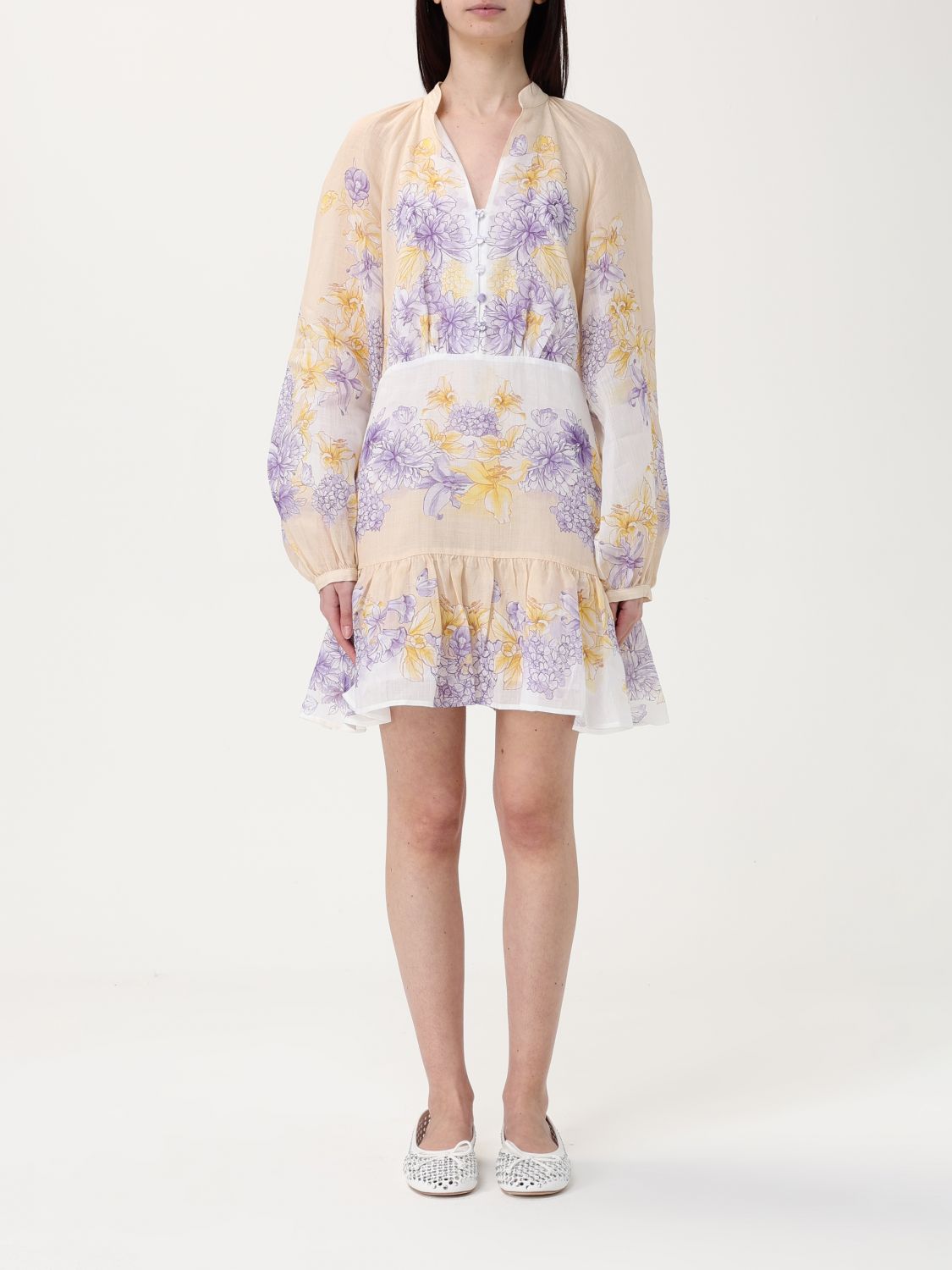 Dress TWINSET Woman color Lavander