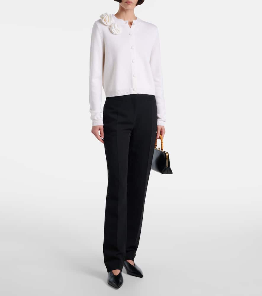 Jardin des Orangers Wool and cashmere cardigan