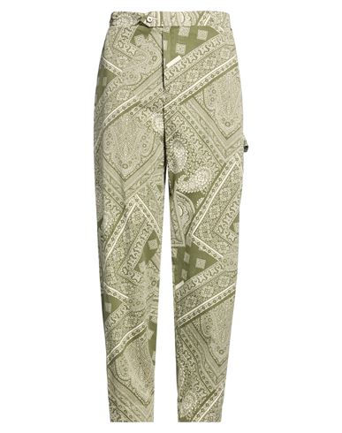 Man Pants Military green Size XL Cotton