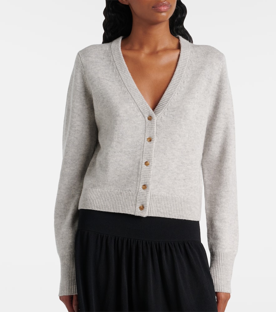 Wool and cashmere cardigan