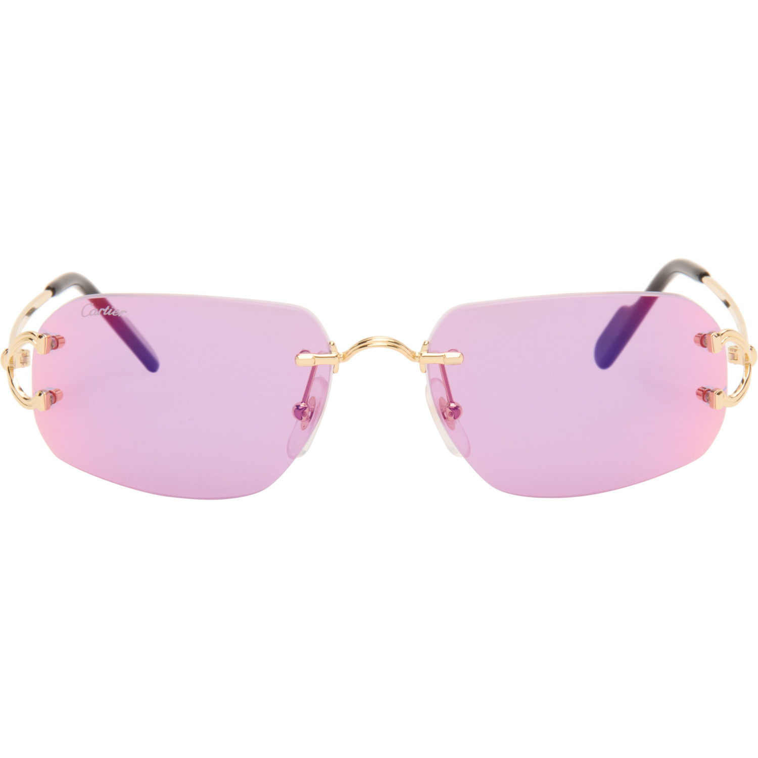 Gold Classic C Motif Sunglasses