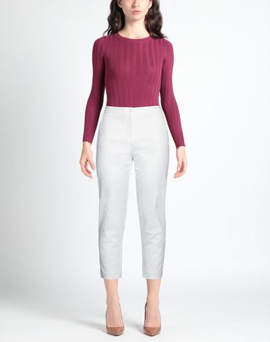 Woman Pants Off white Size 2 Cotton, Polyamide, Elastane