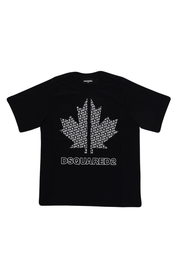 Boys Black Logo T-Shirt