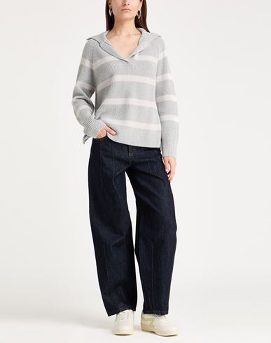 Woman Sweater Light grey Size M Cashmere