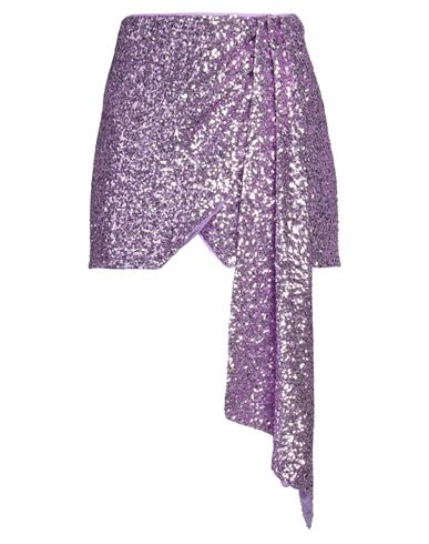 Woman Mini skirt Light purple