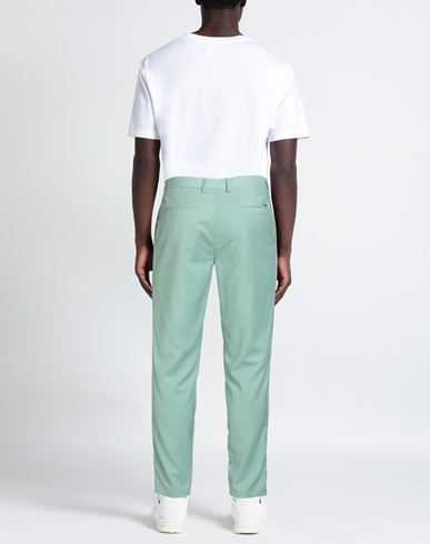 Man Pants Light green Size 30 Polyester, Viscose, Elastane
