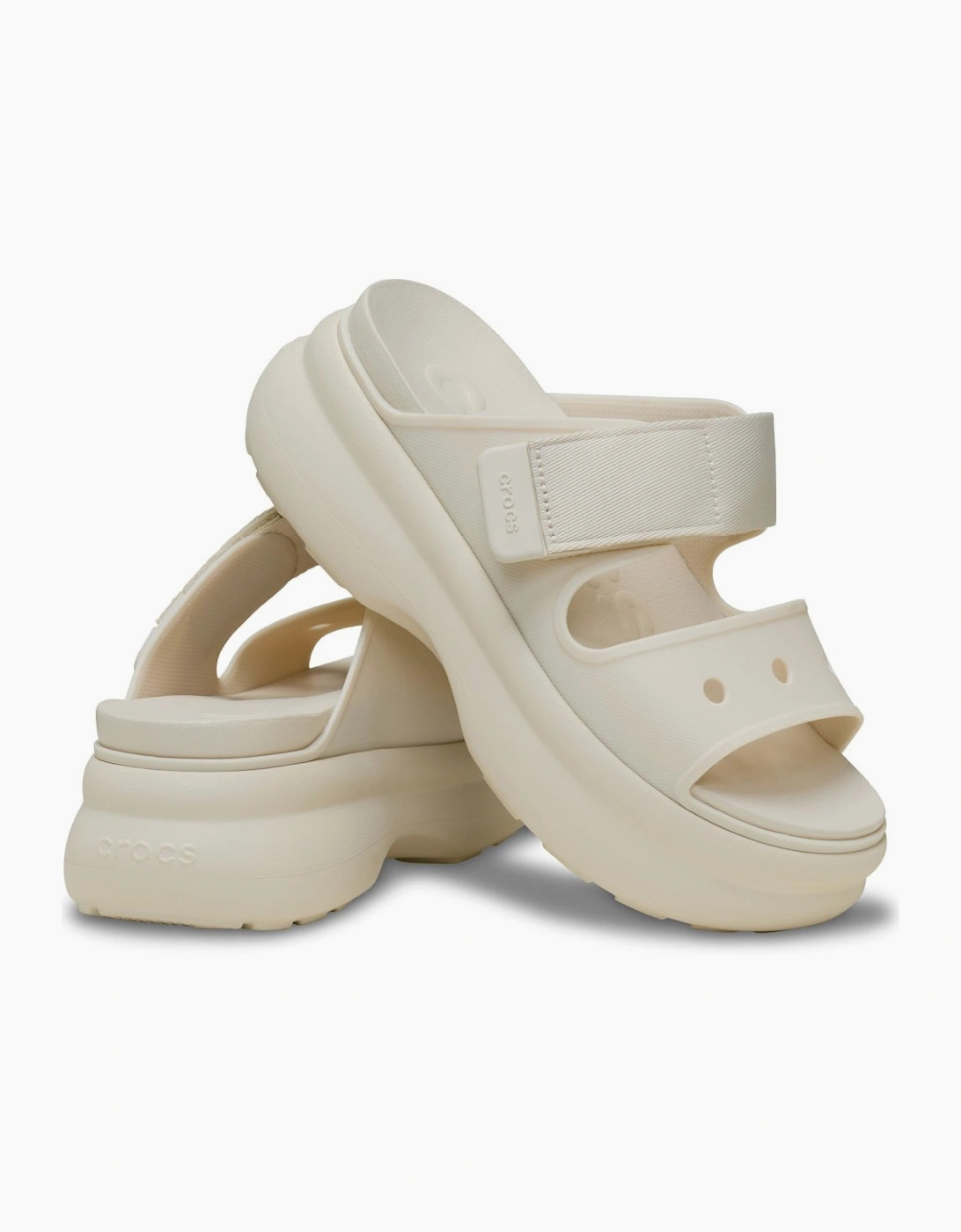 Crocs Women's Soho Two Strap Womens Sandals - White