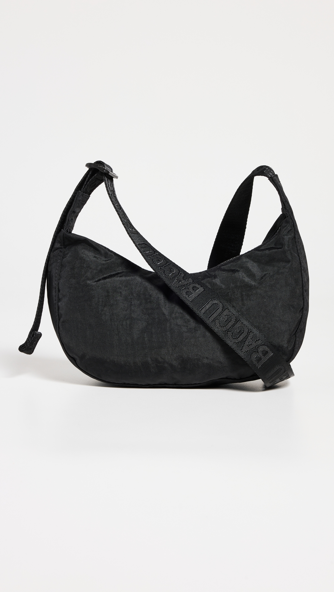 Small Nylon Crescent Bag Black One Size
