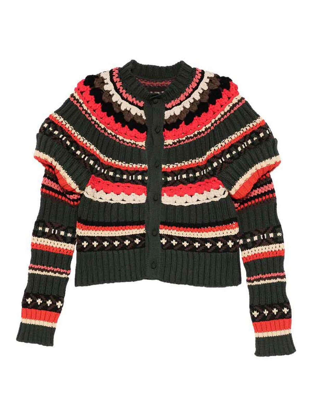 Mix Knit Cardigan
