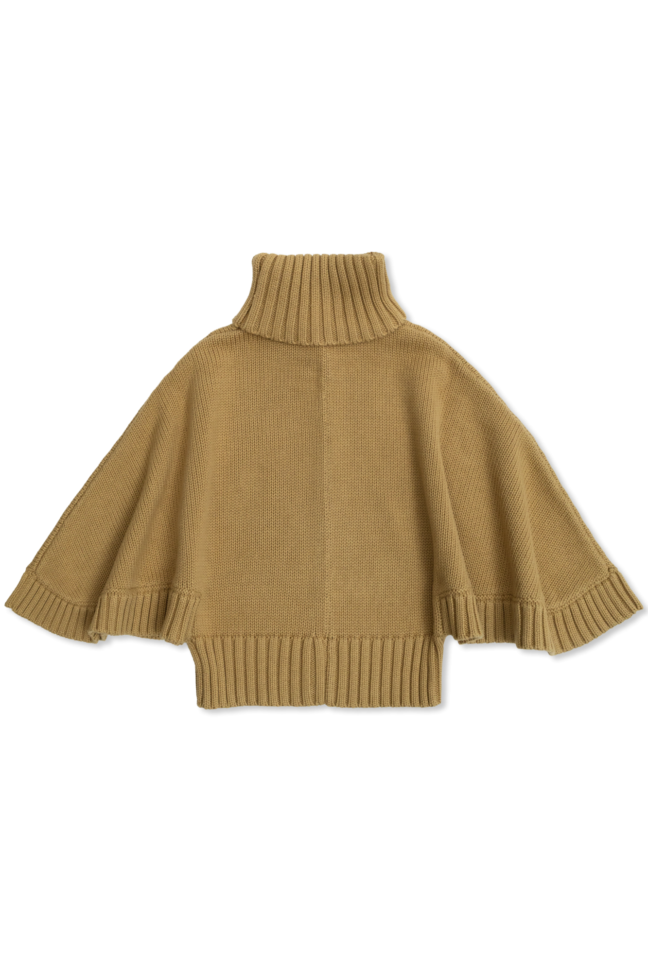 Turtleneck With Embroidered Logo, Unisex, Green