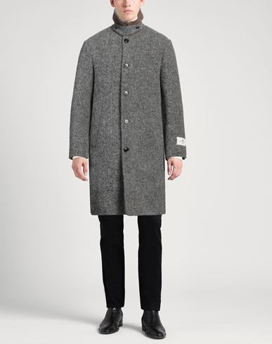 Peuterey Wool Man Coat Grey Size M Mohair wool, Alpaca wool, Virgin Wool, Polyamide