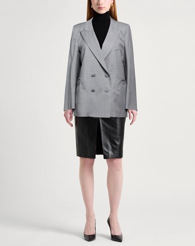 Blazé Milano Woman Blazer Grey Size 00 Virgin Wool