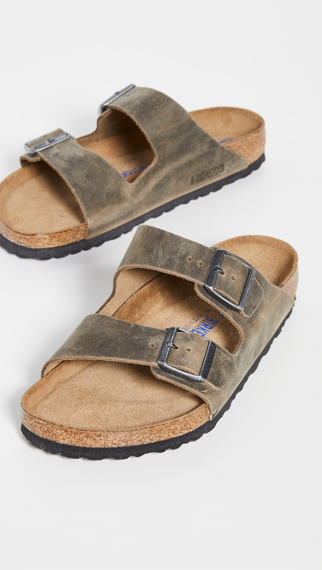 Arizona Soft Footbed Sandals Faded Khaki