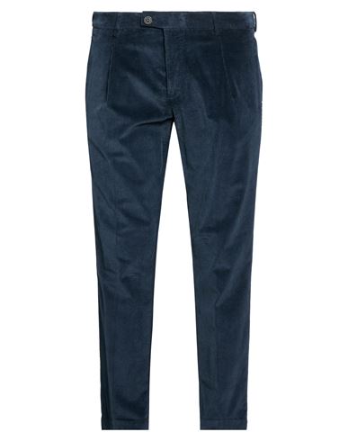 Man Pants Midnight blue Size 40 Cotton, Lyocell, Elastane