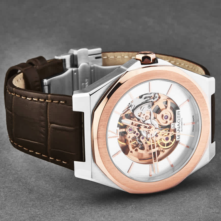 Open mind Automatic Silver Dial Mens Watch MAN-RO