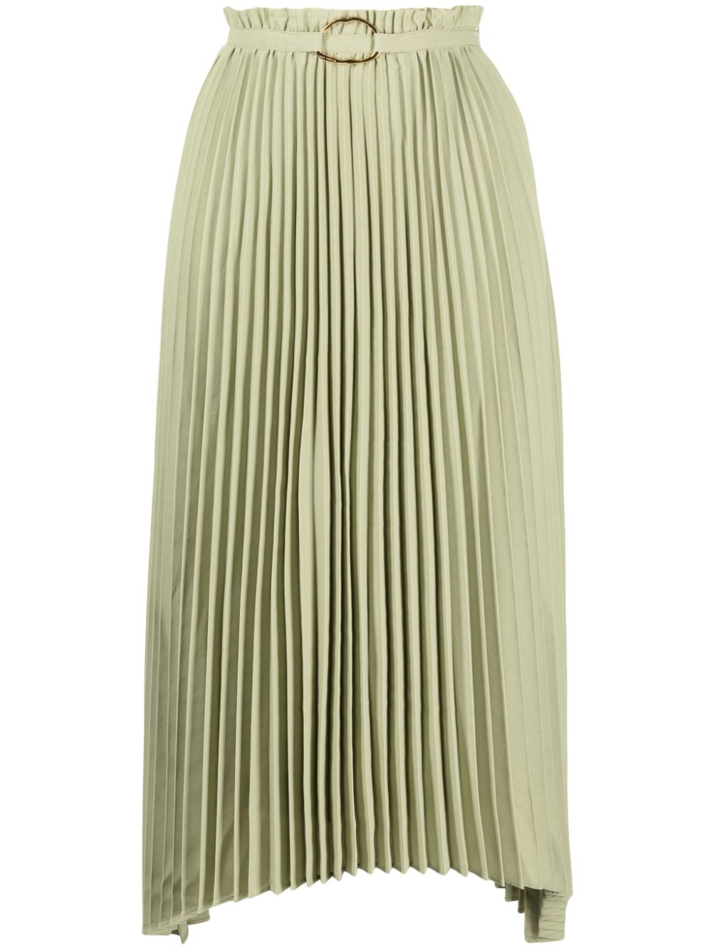 Dilan pleated midi skirt - Green