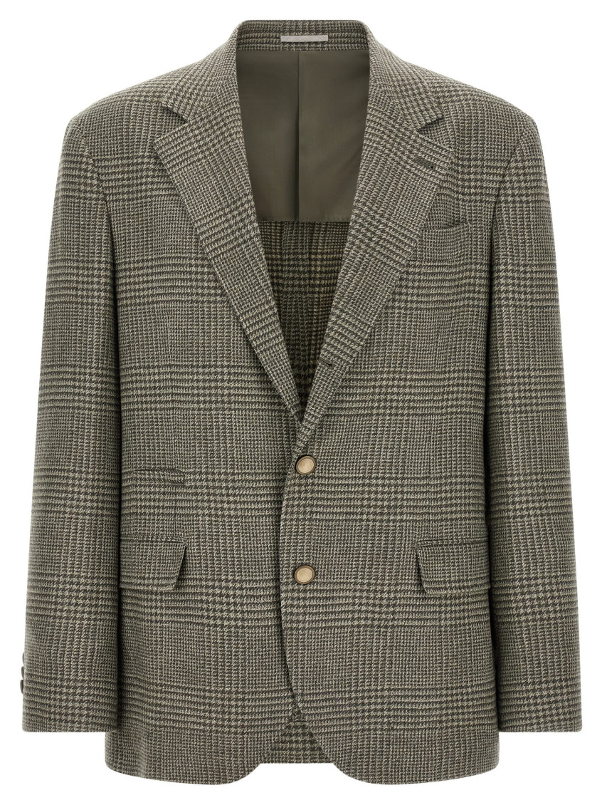 Wool Single-Breasted Jacket