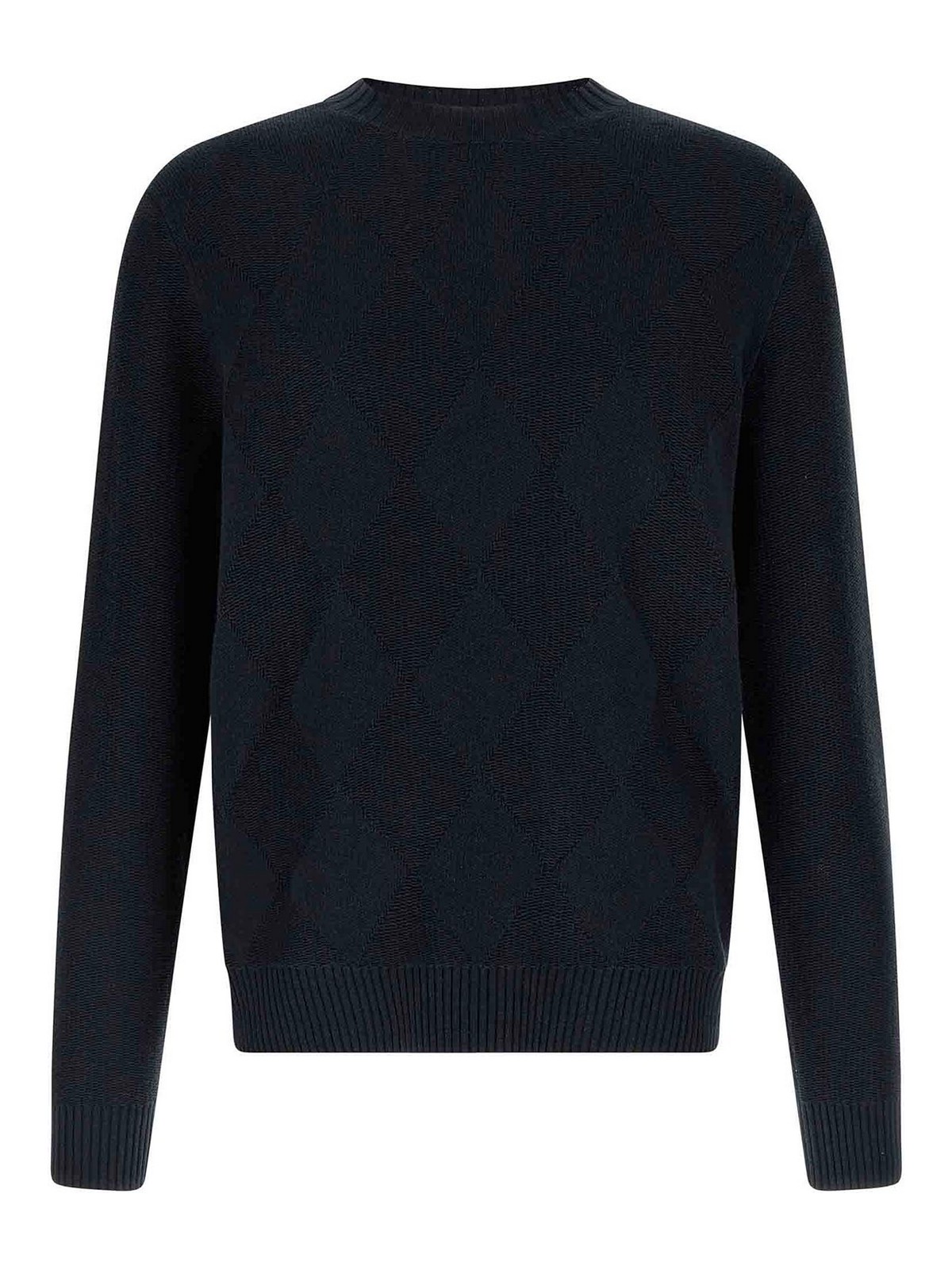 Diamond Intarsia Sweater