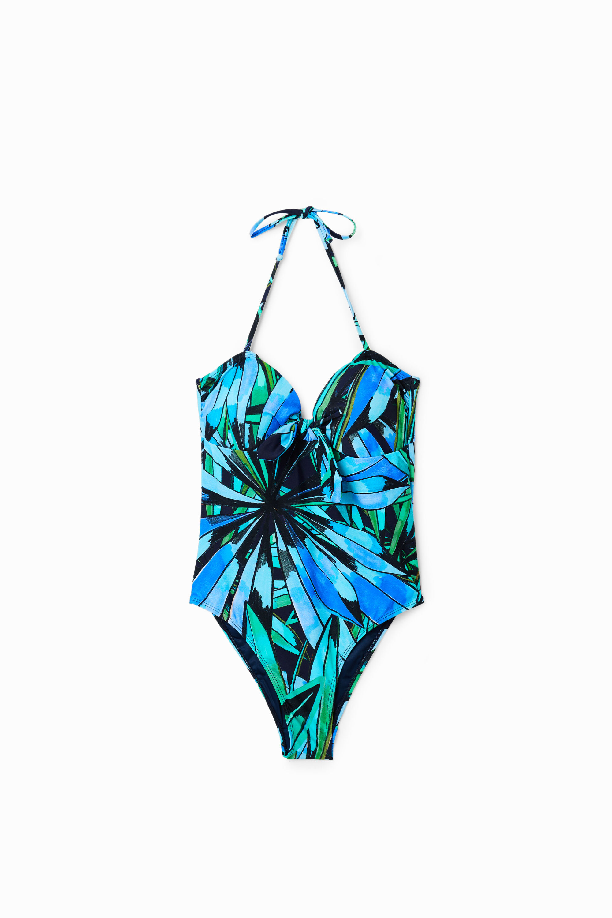Tropical knot swimsuit