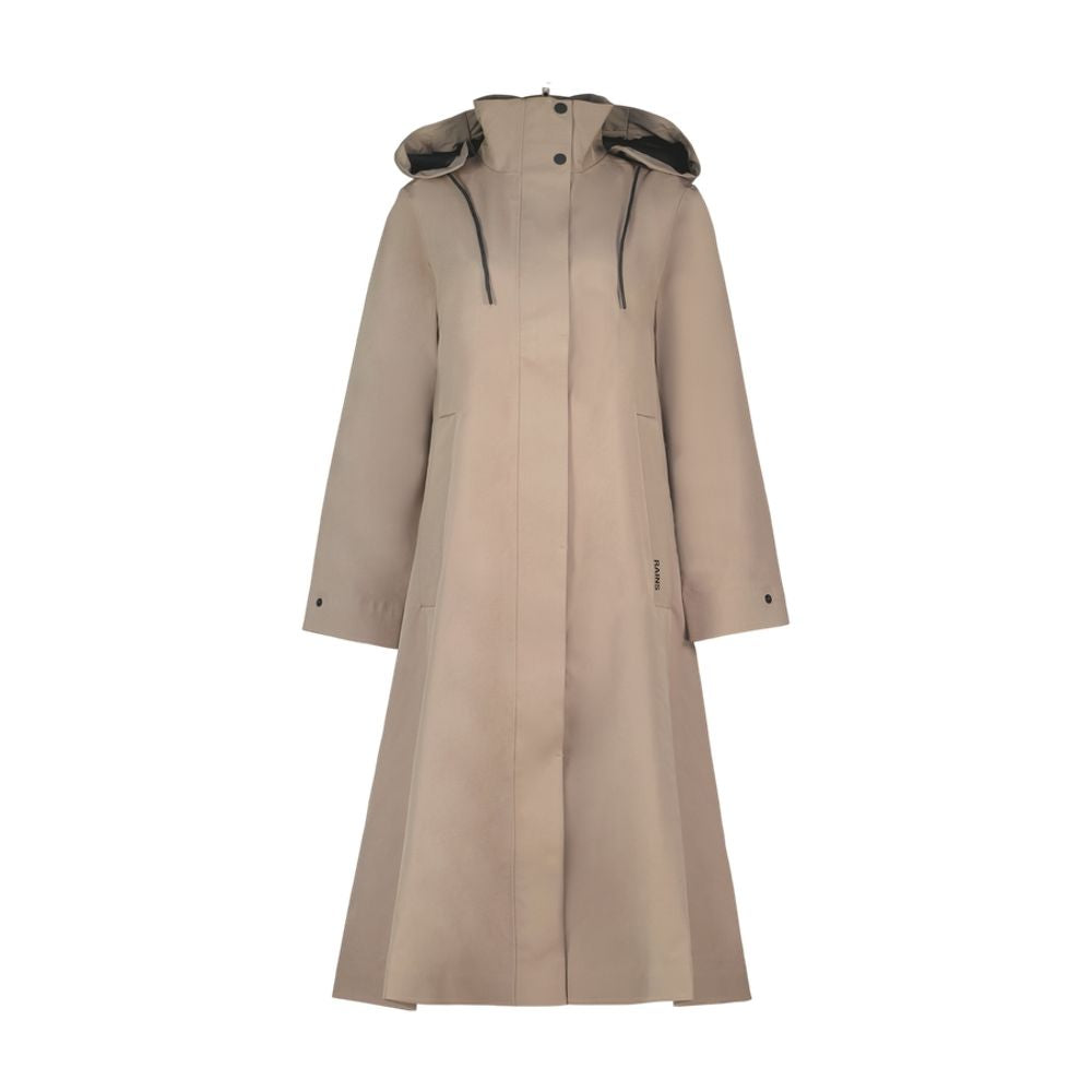 Softshell A-Line Raincoat — Gray