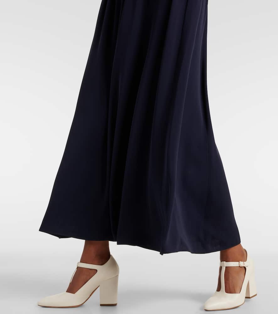 Prior silk maxi dress