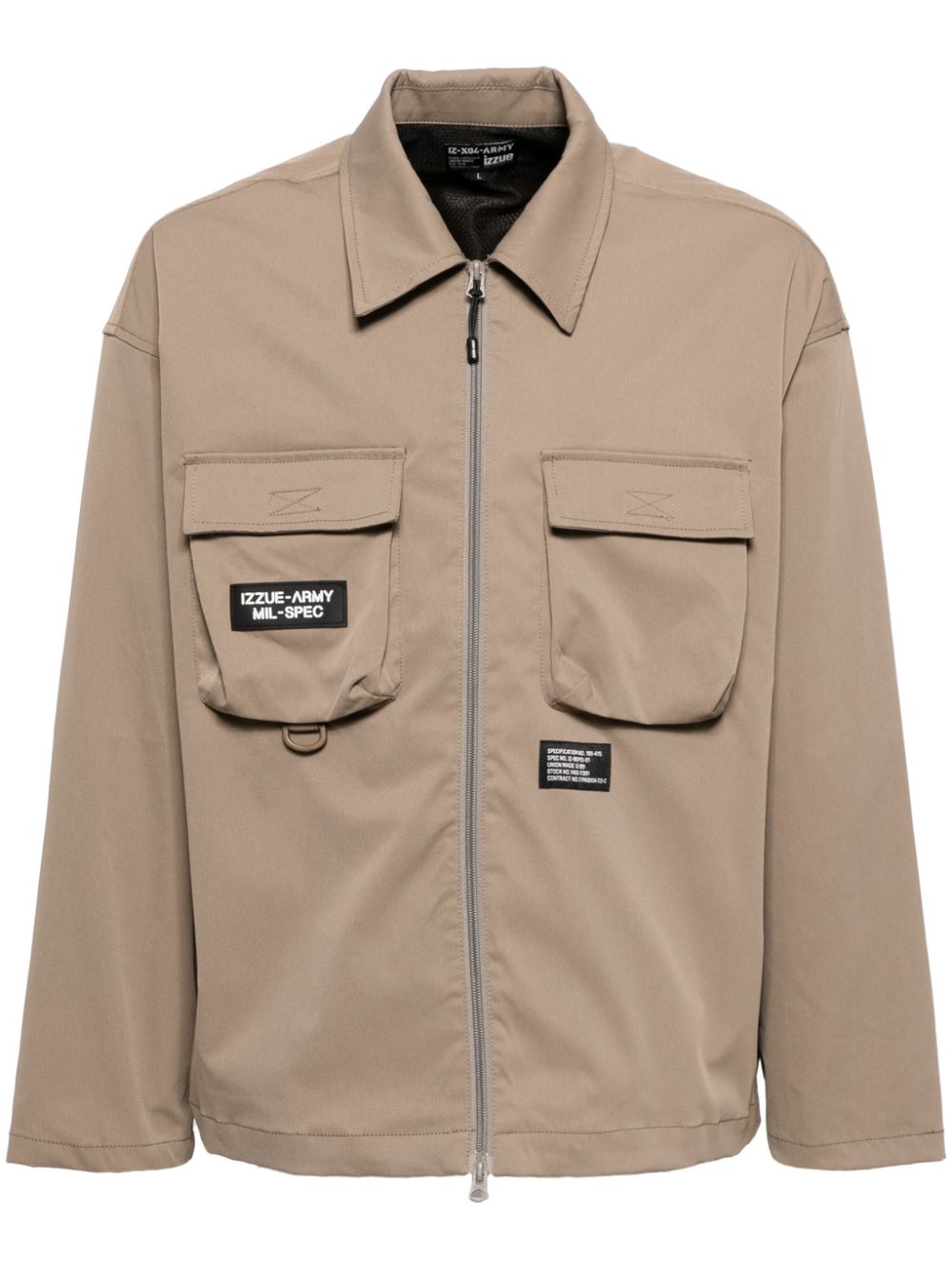 Zip-up jacket - Brown