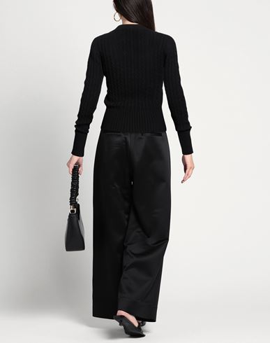 Woman Sweater Black Size 4 Wool, Cashmere