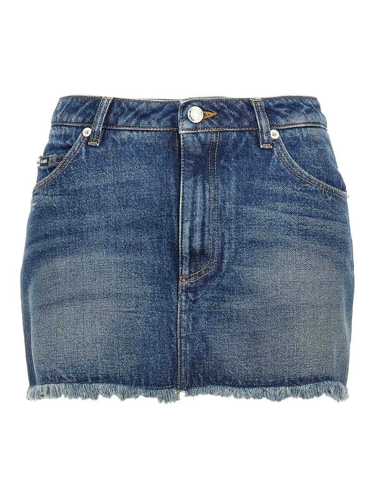 Denim Mini Skirt
