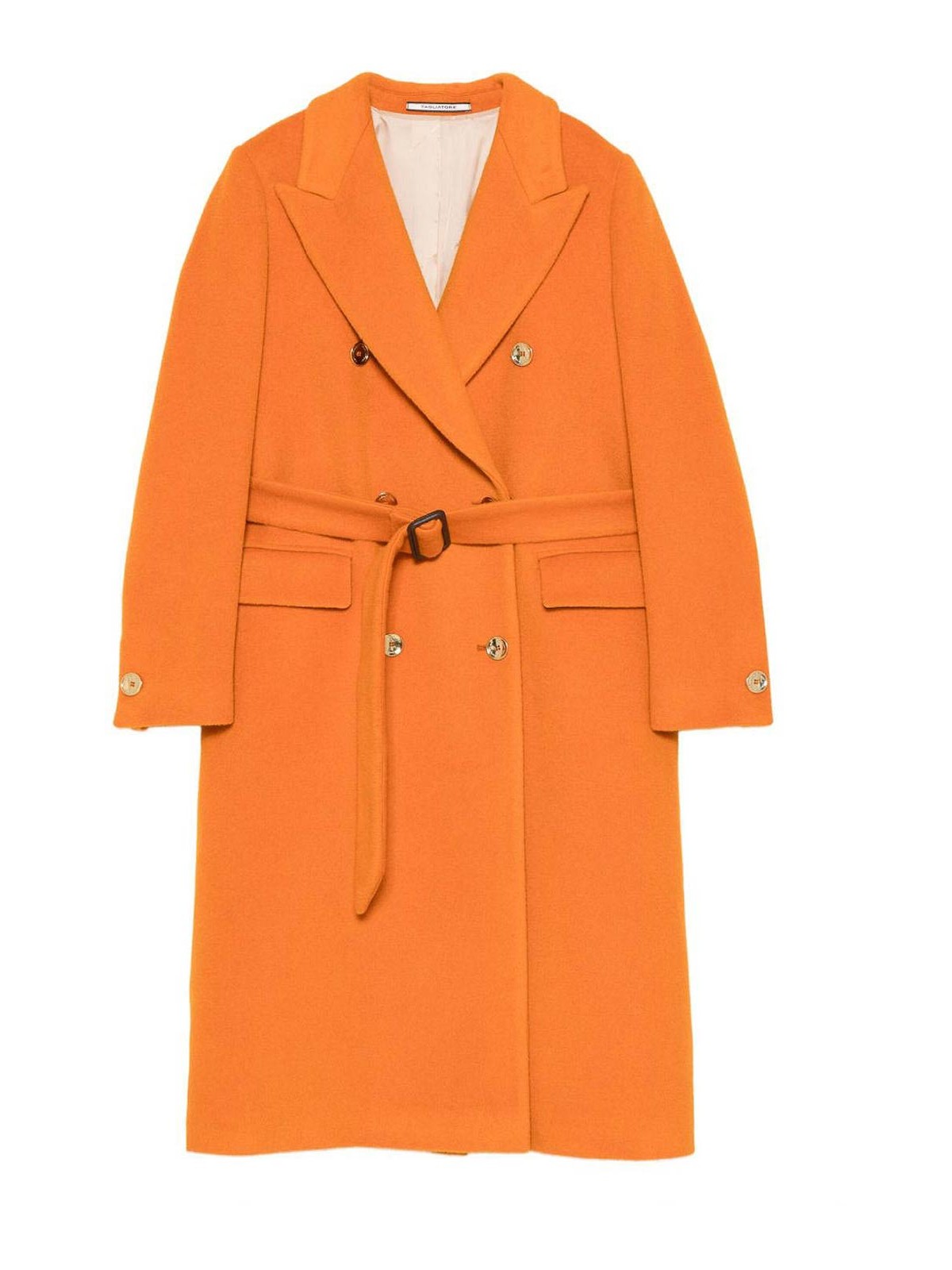Wool Double-Bteasted Coat