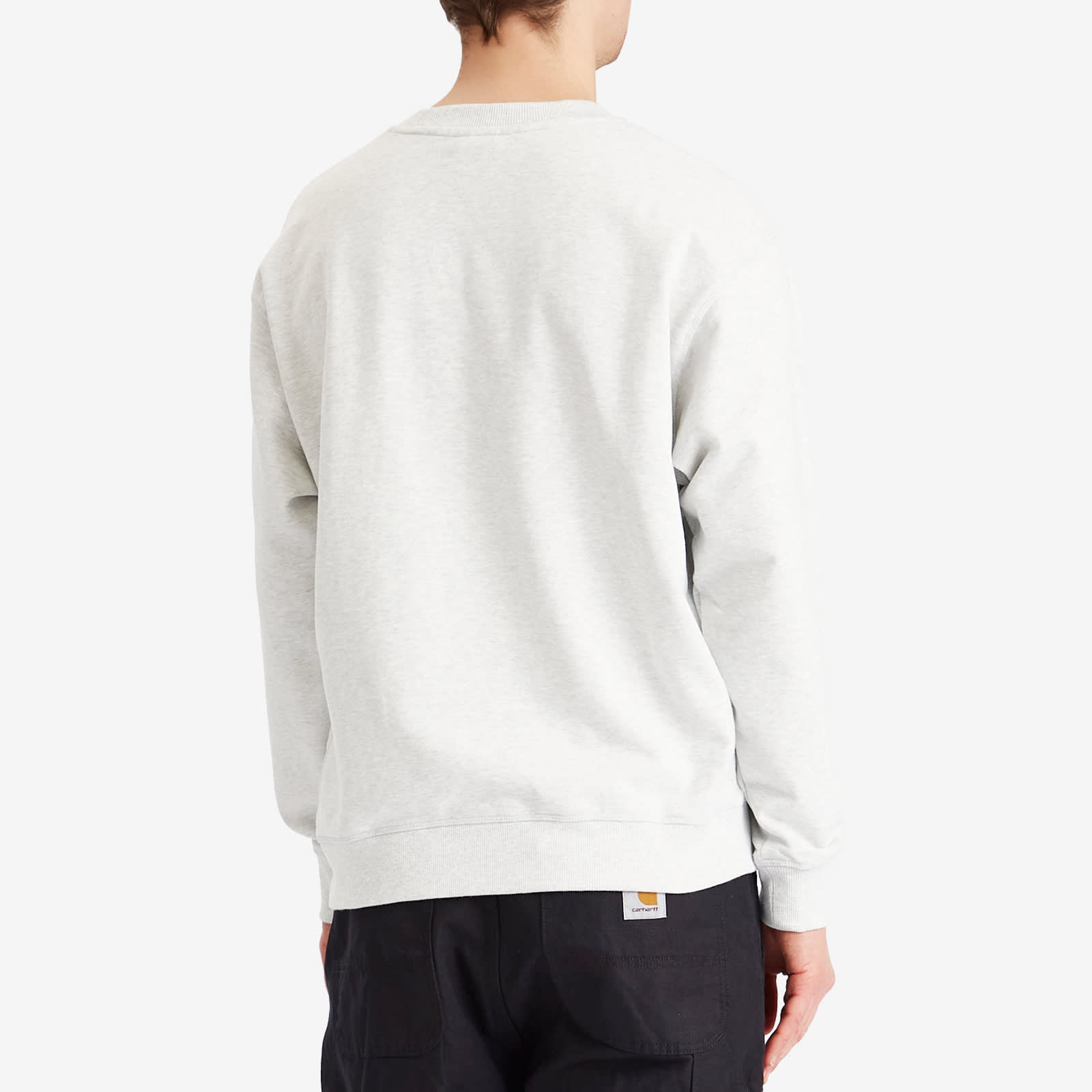 Men's NB Athletics French Terry Crew in Ash Heather