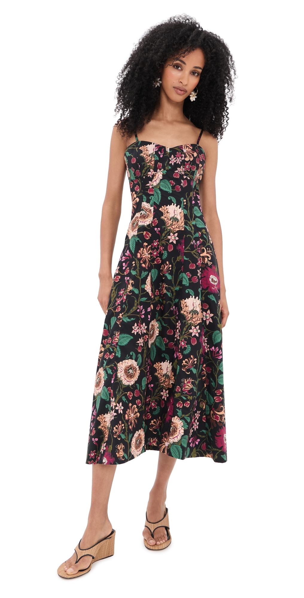Fiora Cotton Dress Dahlia