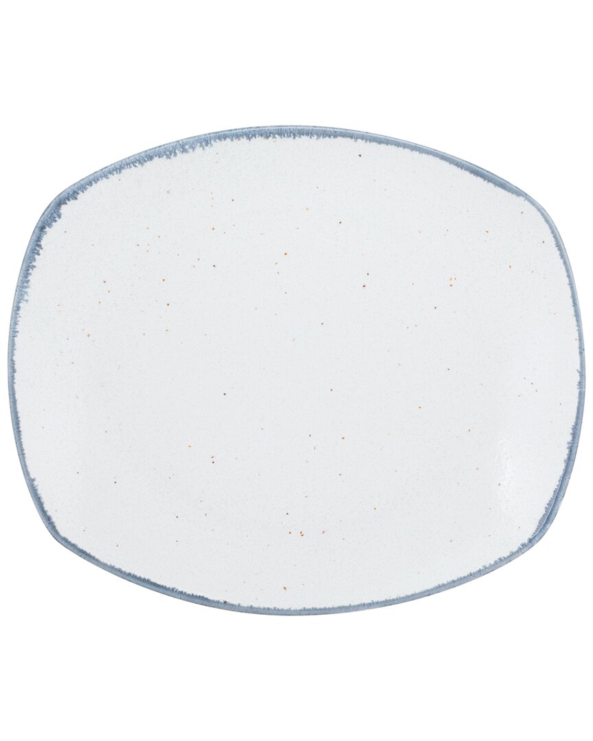 Set of 3 Arctic 12x10 Rectangular Platters