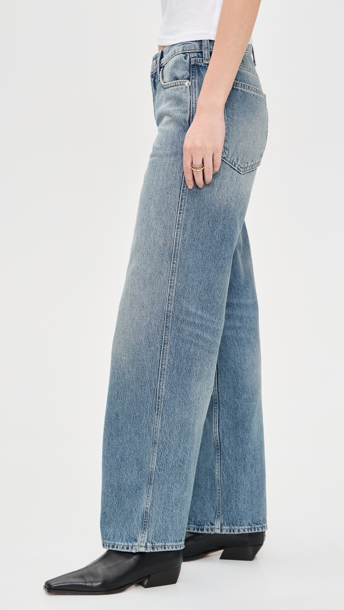 Saige Full Straight Jeans Rosland