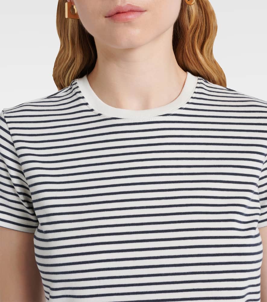 Striped cotton T-shirt