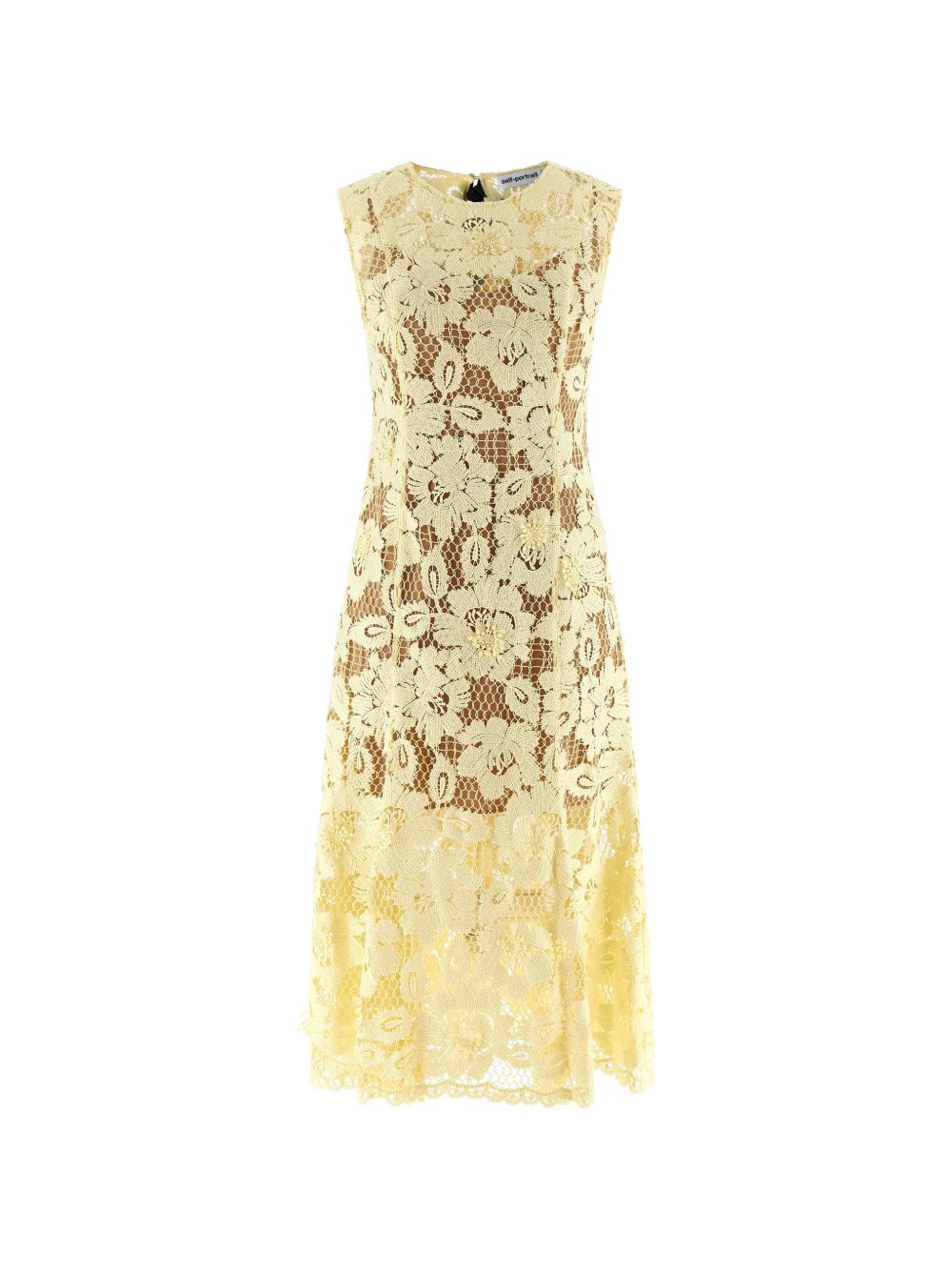 Lace midi dress