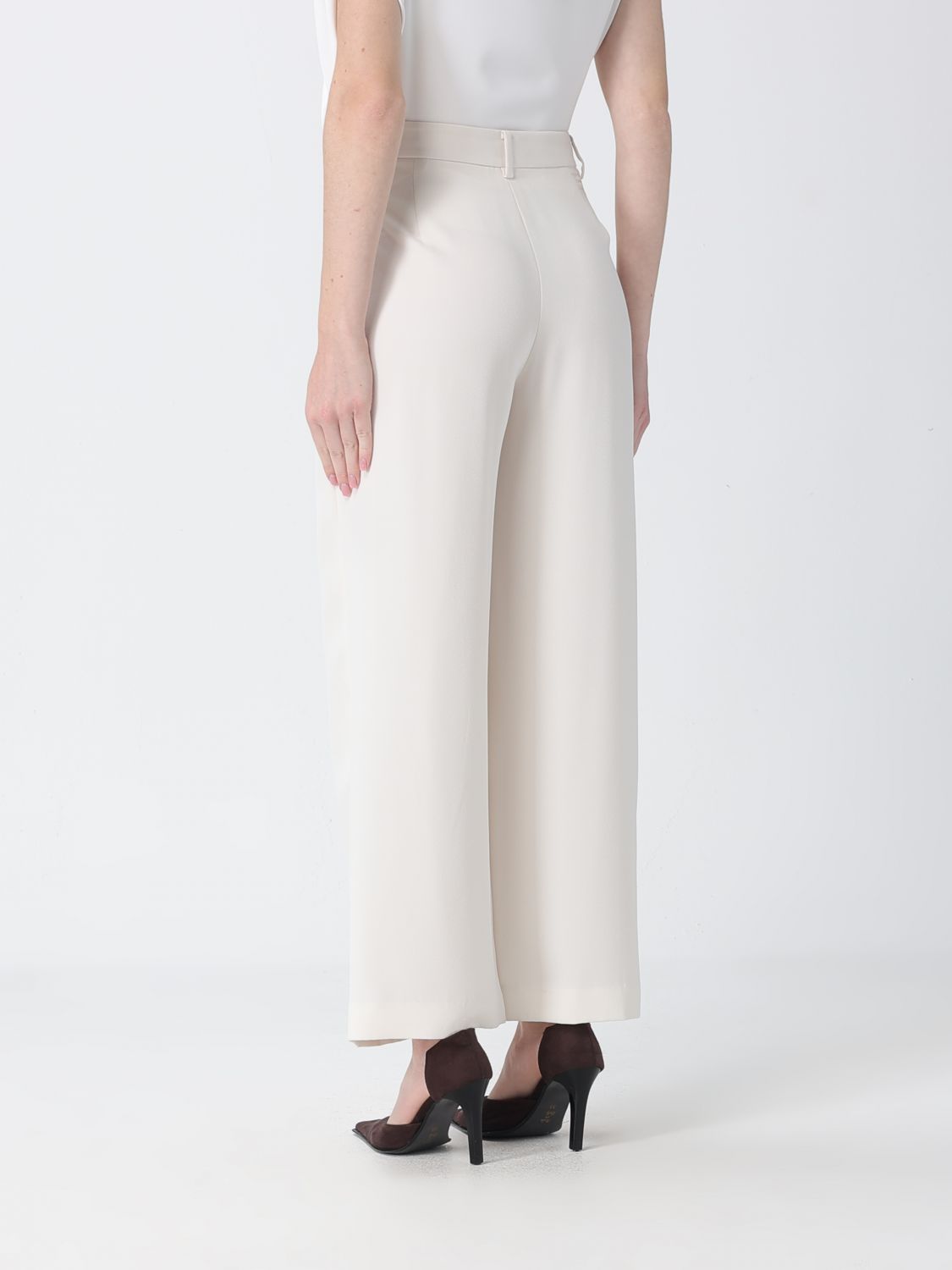 Pants Woman color Yellow Cream