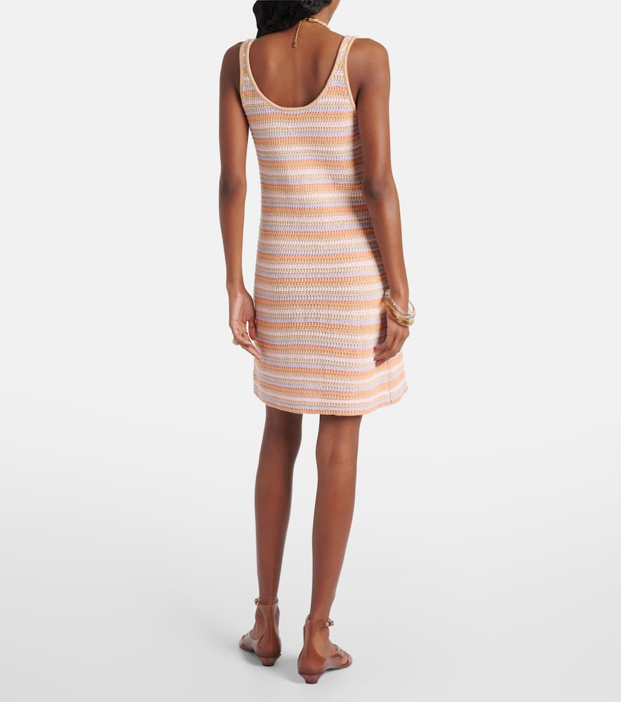 Chloé Knitted cotton minidress