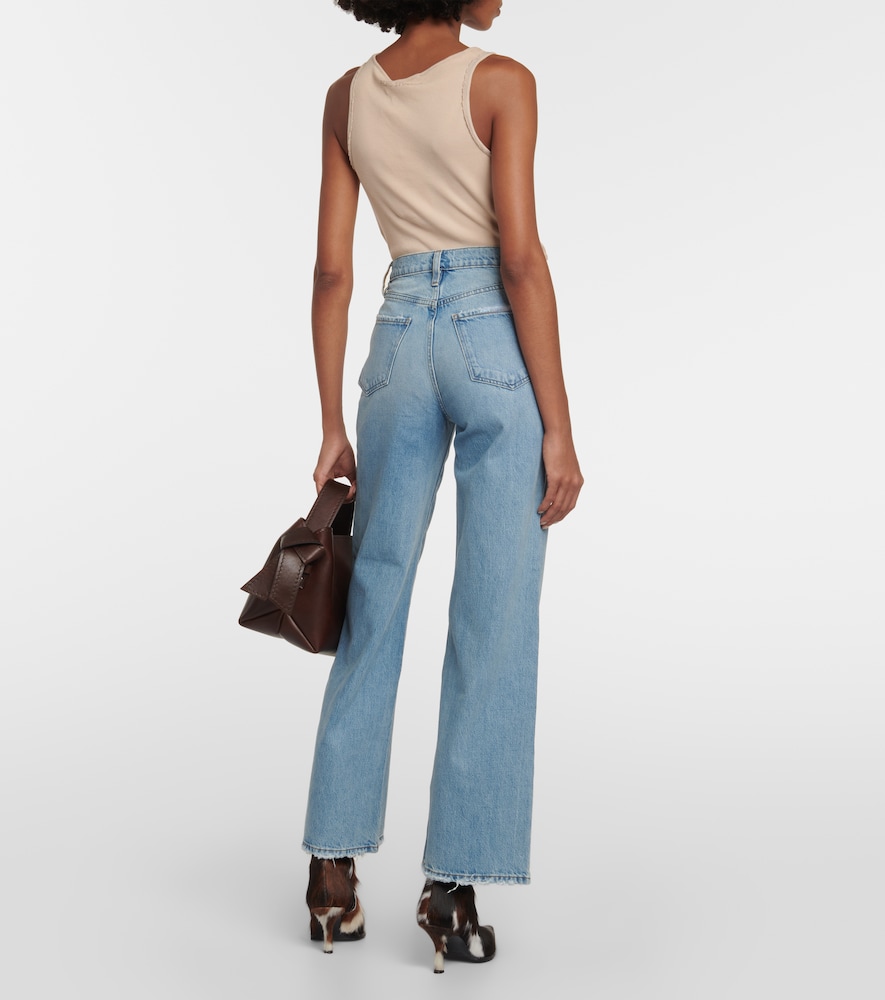 Le Jane high-rise barrel-leg jeans