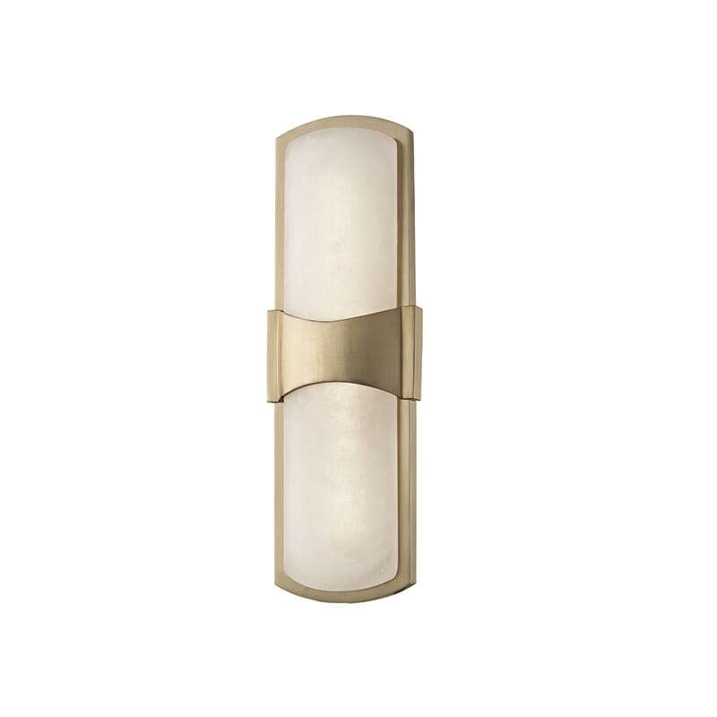 Valencia 15" Wall Sconce in Aged Bra