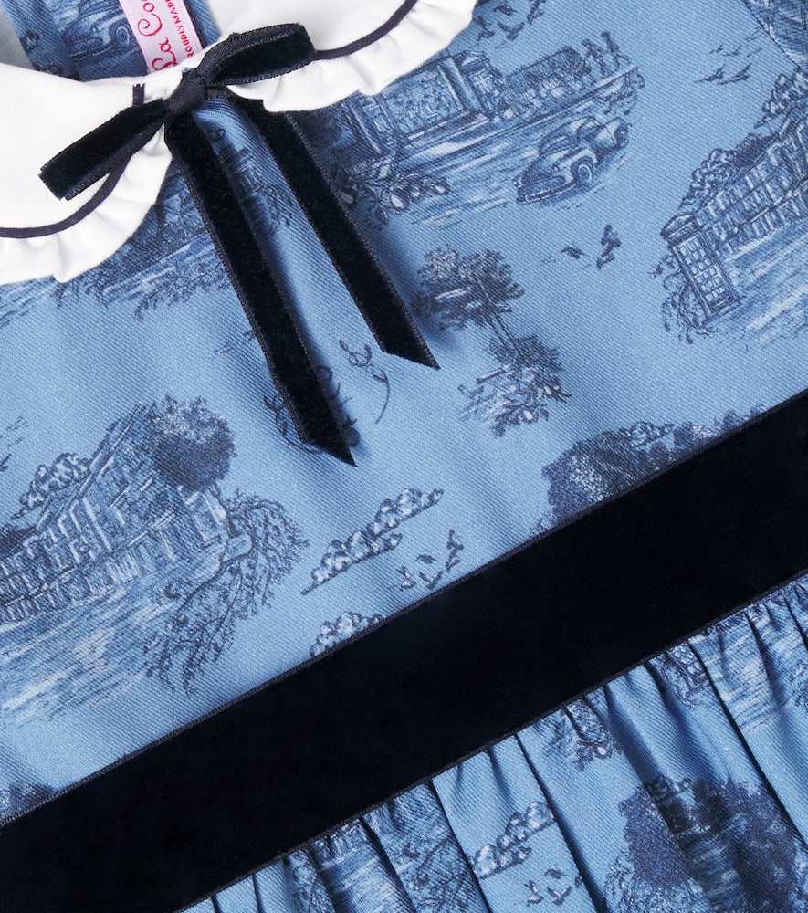 Helena printed cotton dress