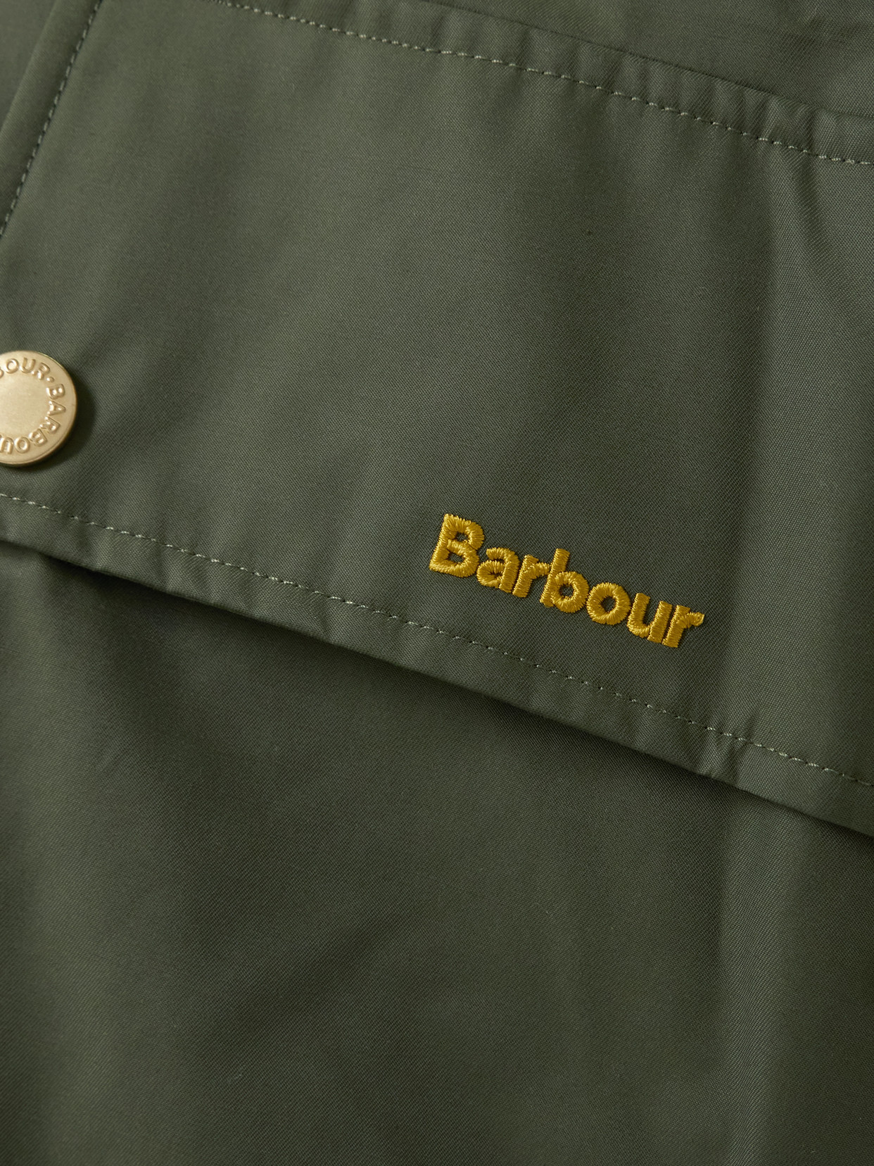 Maude Hooded Waxed Cotton-blend Coat - Green