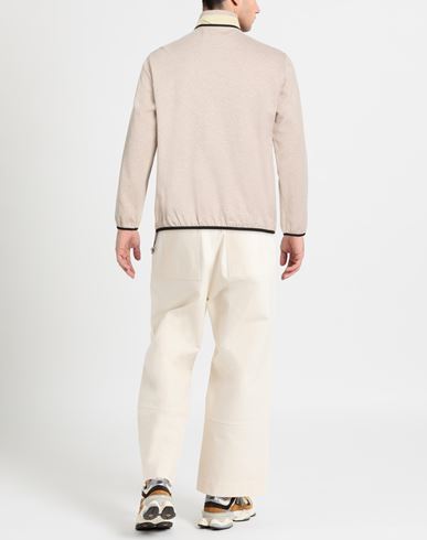 Man Sweatshirt Beige Size M Cotton, Polyamide
