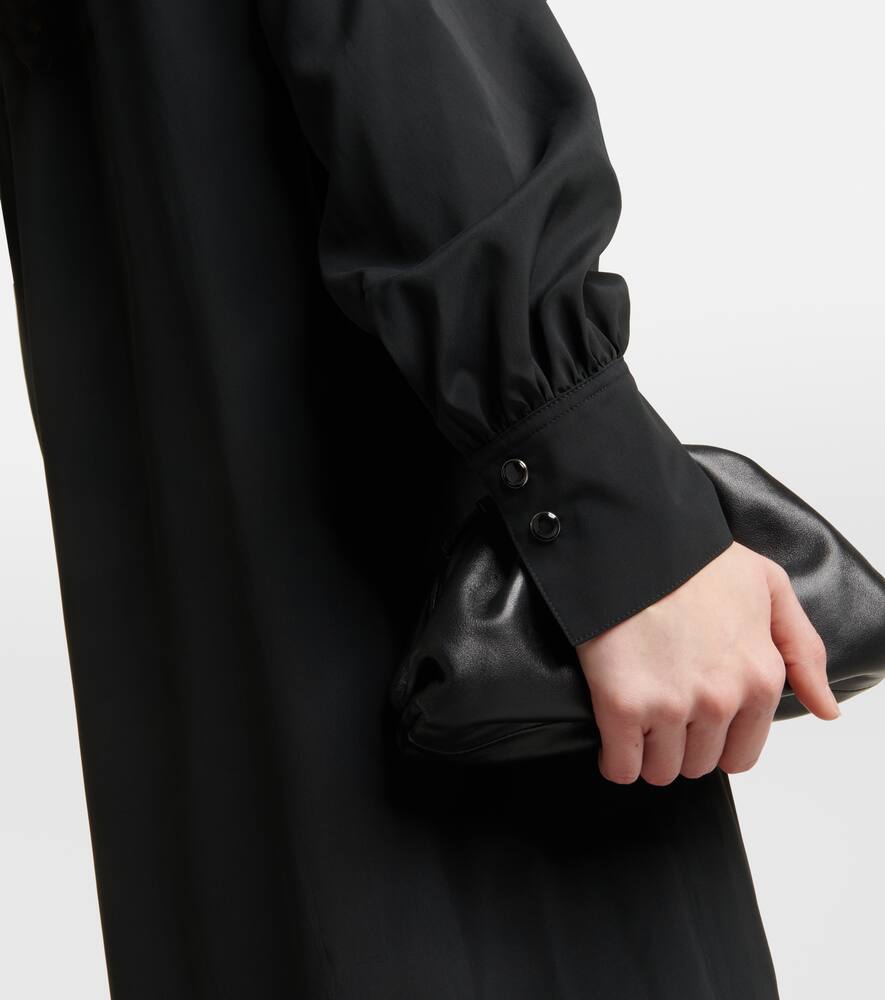 Tie-neck minidress