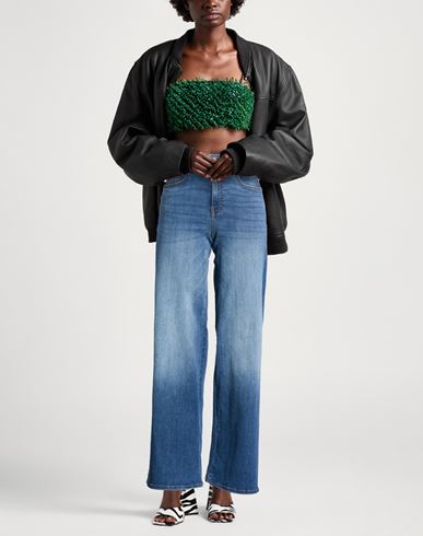 Woman Jeans Blue Size 27 Cotton, Elastomultiester, Elastane