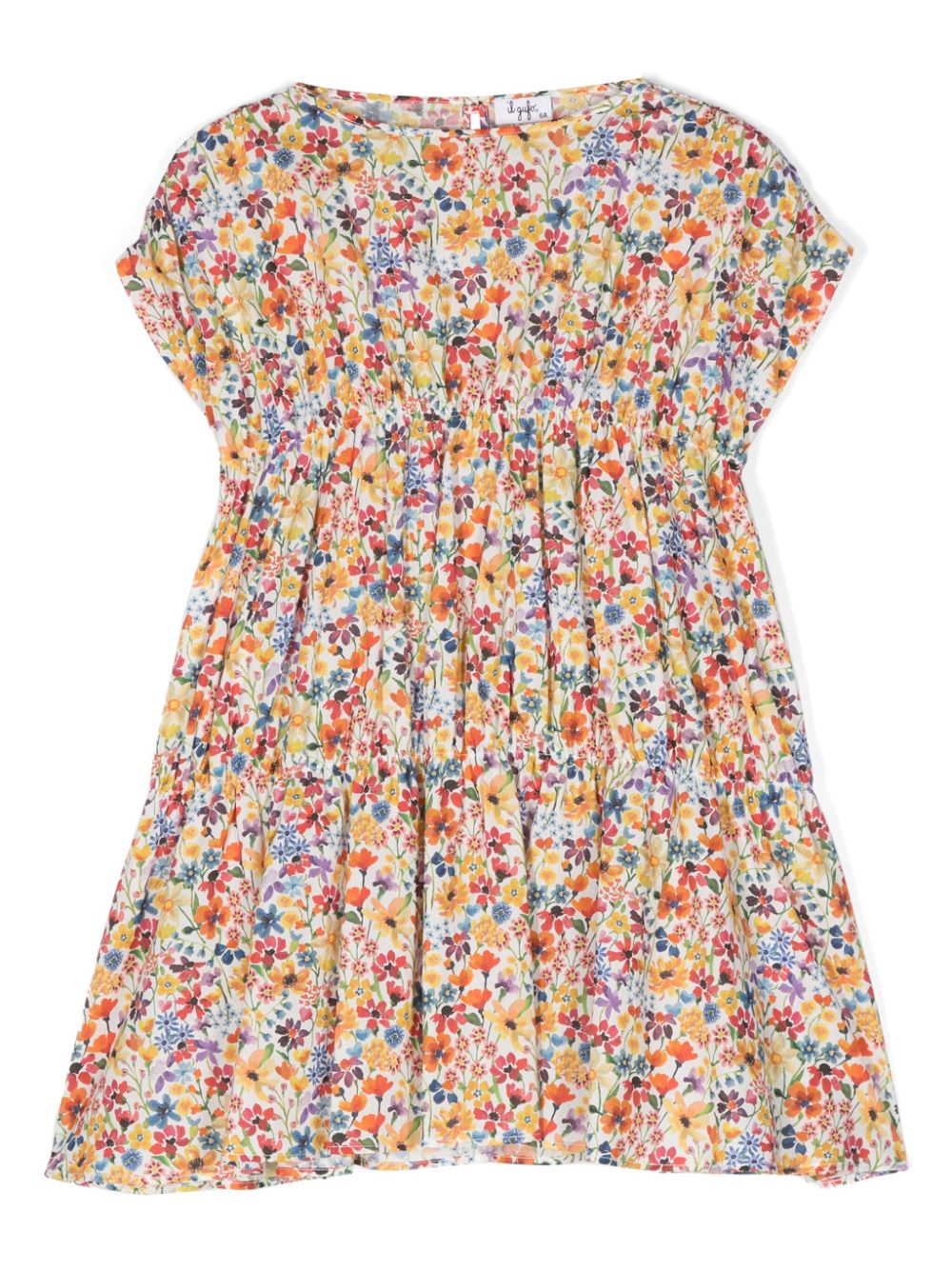 Floral-print dress - Yellow
