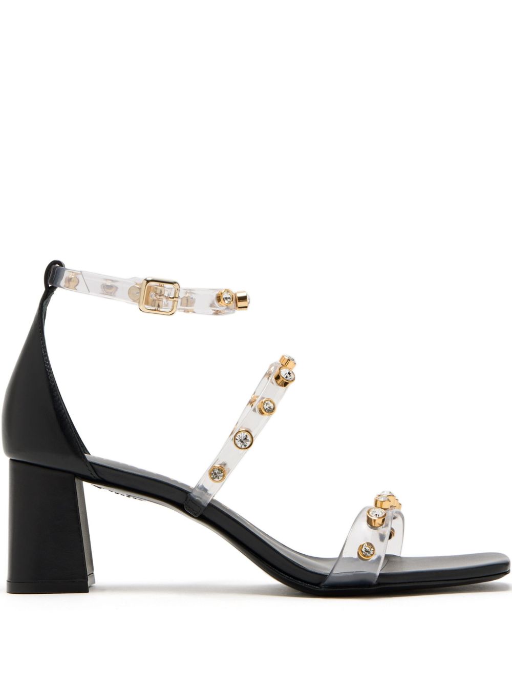 Sophia Webster 60mm crystal-embellished sandals - Black